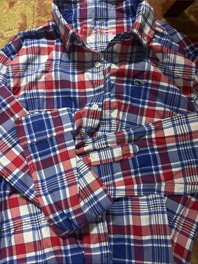 Vineyard Vines Boys Button-Downs in Red, Blue, White